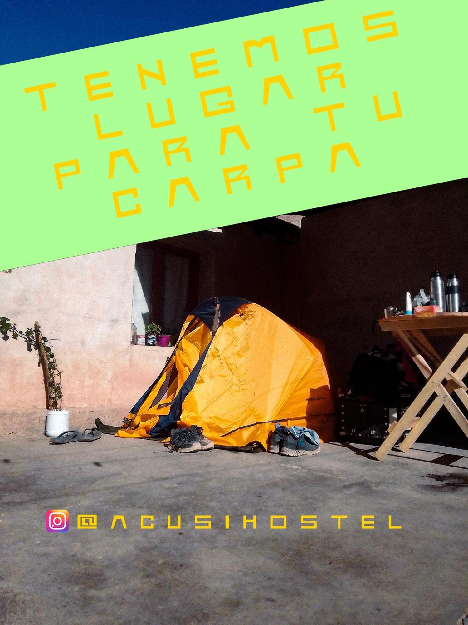 Acusi Hostel Camping Humahuaca Exterior foto
